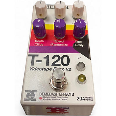Used Demedash Effects T120 Videotape Echo V2 Effect Pedal