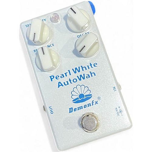 Used Demon Fx PEARL WHITE Effect Pedal