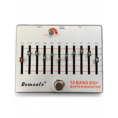 Used Demonfx 10 band eq+ Pedal
