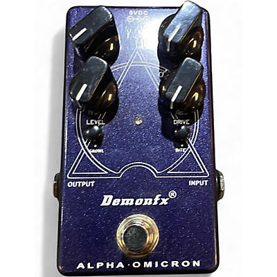 Used Demonfx ALPHA OMICRON Effect Pedal