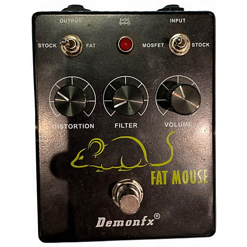 Used Demonfx FAT MOUSE Effect Pedal