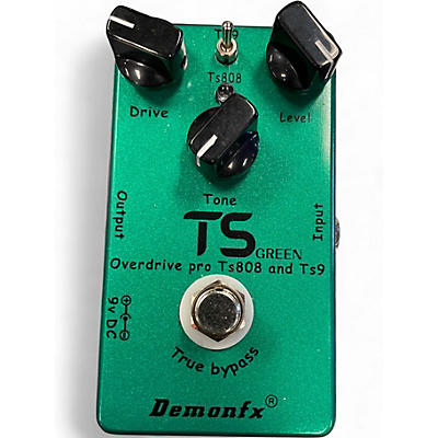 Used Demonfx TS GREEN Effect Pedal