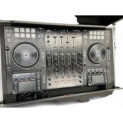 Used Denon DJ MCX8000 with Flight Case Turntable