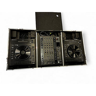 Used Denon DJ X1800 Prime Mixer and 2 LC6000 Prime Platters DJ Package