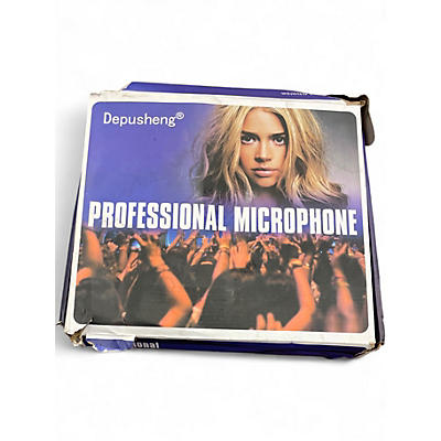 Used Depusheng Professional 4PC Drum Microphone