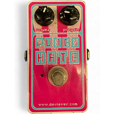 Used Devi Ever PUNCH HATE Effect Pedal