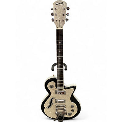 Used DiPinto Belvedere White Hollow Body Electric Guitar