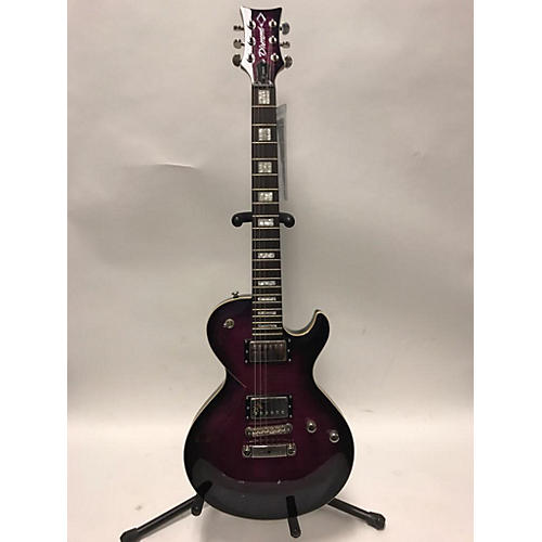 Used Diamond Bolero ST Plus Midnight Purple Solid Body Electric Guitar Midnight Purple