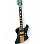 Used Diamond Guitars DBZ Hailfire Transparent Teal Solid Body Electric Guitar Transparent Teal