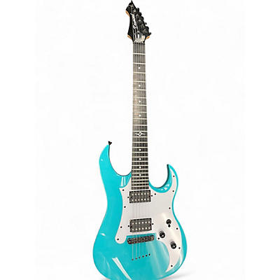 Used Diamond Guitars HALCYON ROBINS EGG BLUE Solid Body Electric Guitar