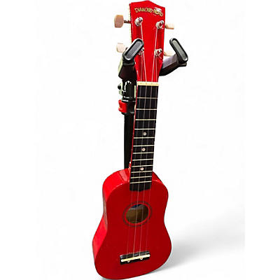 Used Diamond Head DU-101 Candy Apple Red Ukulele