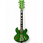 Used Diamond IMPERIAL Metallic Green Hollow Body Electric Guitar Metallic Green