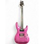 Used Diamond LT Series Pink Solid Body Electric Guitar Pink