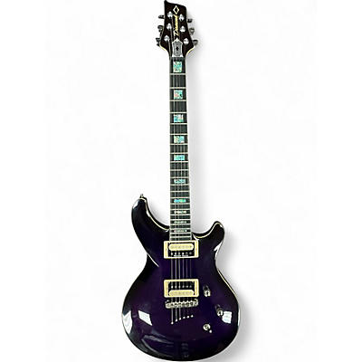 Used Diamond Monarch EX Purple Solid Body Electric Guitar