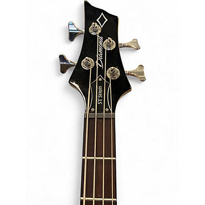 Used Diamond ST SERIES Purple Electric Bass Guitar