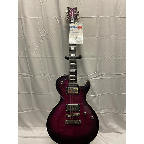 Diamond Used Diamond ST Series Trans Purple Solid Body Electric Guitar Trans Purple