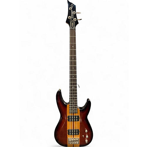 Used Diamond ST series 3 Tone Sunburst Electric Bass Guitar 3 Tone Sunburst