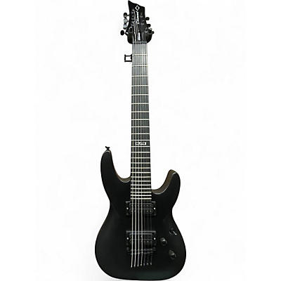 Used Diamond STE Series Black Solid Body Electric Guitar
