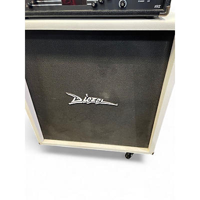 Used Diezel 4X12 WHITE Guitar Cabinet