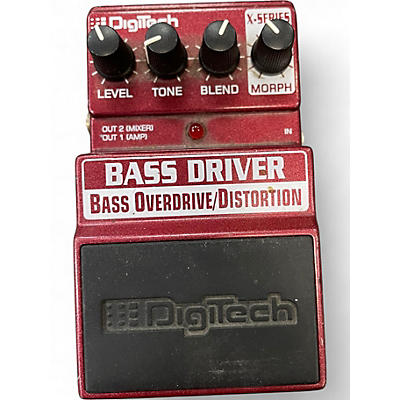 Used DigiTech BASS DRIVER Effect Pedal
