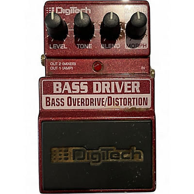 Used DigiTech BASS DRIVER Effect Pedal