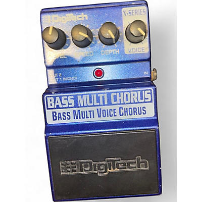 Used DigiTech BASS MUILTI CHORUS Effect Pedal