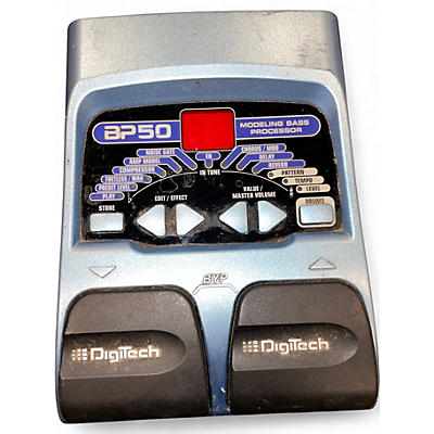 Used DigiTech BP50 Bass Effect Pedal