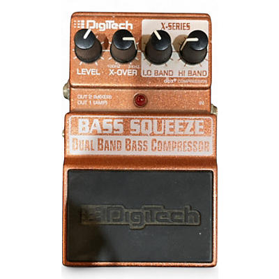 Used DigiTech Bass Squeeze Bass Effect Pedal