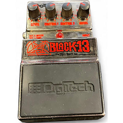 Used DigiTech Black 13 Effect Pedal