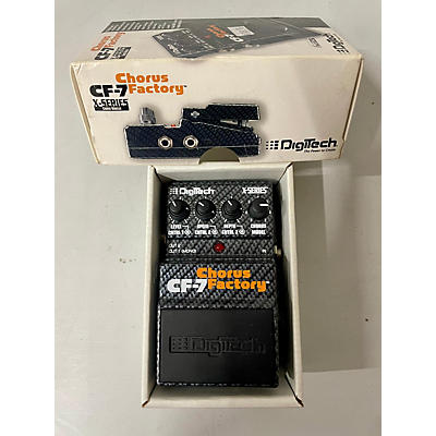 Used DigiTech CF7 Chorus Factory Effect Pedal