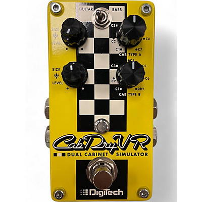 Used DigiTech Cab Dry VR Effect Pedal