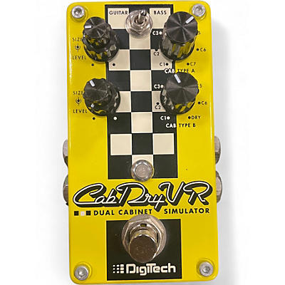 Used DigiTech Cab Dry VR Effect Pedal