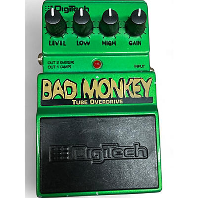 Used DigiTech DBM Bad Monkey Overdrive Effect Pedal