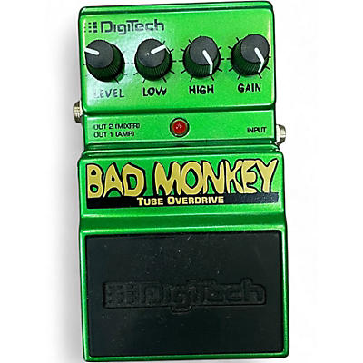 Used DigiTech DBM Bad Monkey Overdrive Effect Pedal