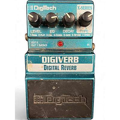Used DigiTech DigiVerb Effect Pedal