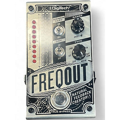 Used DigiTech FreqOut Frequency Dynamic Feedback Generator Effect Pedal