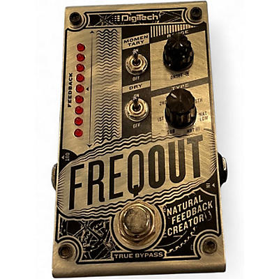 Used DigiTech FreqOut Frequency Dynamic Feedback Generator Effect Pedal