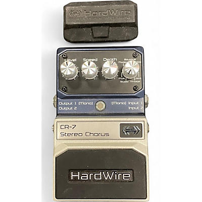 Used DigiTech HardWire Series CR7 Stereo Chorus Effect Pedal