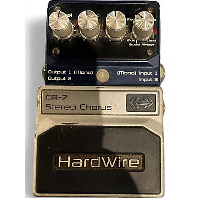 Used DigiTech HardWire Series CR7 Stereo Chorus Effect Pedal