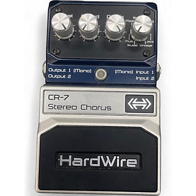 Used DigiTech HardWire Series CR7 Stereo Chorus Effect Pedal