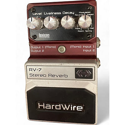 DigiTech Used DigiTech Hardwire Series RV7 Reverb Effect Pedal