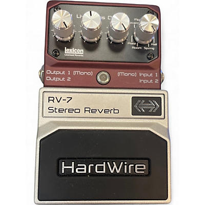 Used DigiTech Hardwire Series RV7 Reverb Effect Pedal
