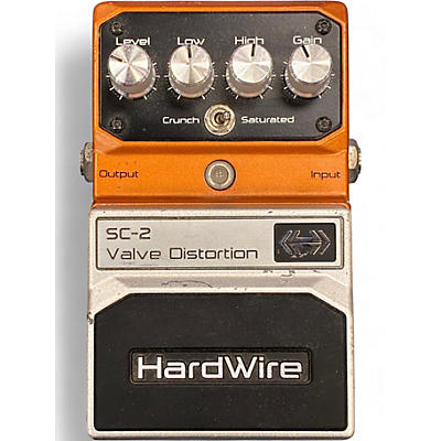 Used DigiTech Hardwire Series SC2 Valve Distortion Effect Pedal