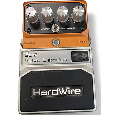 Used DigiTech Hardwire Series SC2 Valve Distortion Effect Pedal