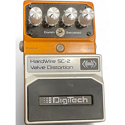 Used DigiTech Hardwire Series SC2 Valve Distortion Effect Pedal