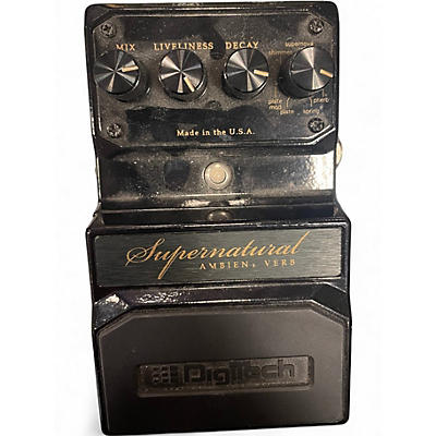 Used DigiTech Hardwire Supernatural Ambient Stereo Reverb Effect Pedal