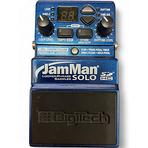 Used DigiTech JML Jam Man Looper Phrase Sampler Pedal