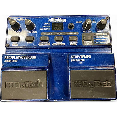 Used DigiTech JML Jam Man Looper Phrase Sampler Pedal