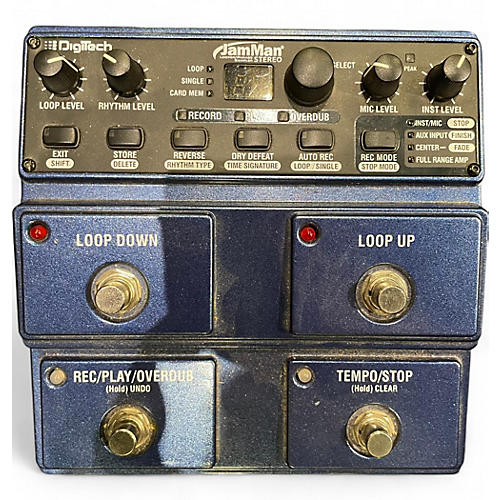 DigiTech Used DigiTech JML2 JamMan Stereo Looper And Phrase Sampler Pedal