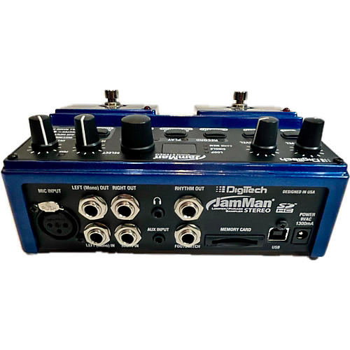 Digitech Used DigiTech JML2 JamMan Stereo Looper And Phrase Sampler Pedal